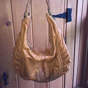 Leather HOBO Shoulder Bag